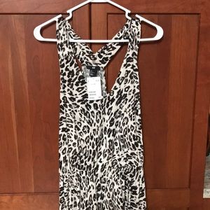 H&M cheetah print dress